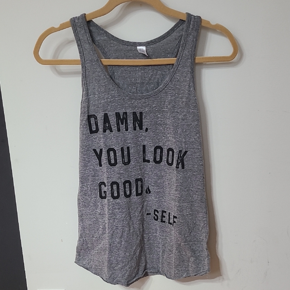 Noya Yoga Racerback Tank Gray Size Medium